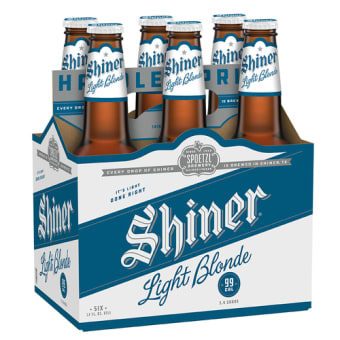 Shiner Light Blonde - 6 pack bottle / 12oz
