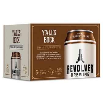 Revolver Y'all Bock - 6 pack can / 12oz