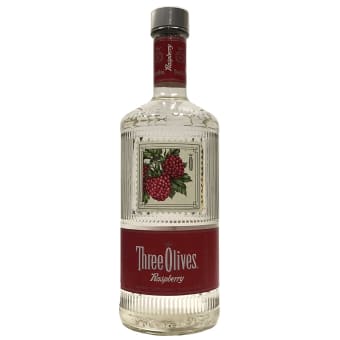 THREE OLIVES RASPBERRY VODKA 1.75L
