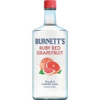 BURNETT'S RED GRAPEFRUIT VODKA 750ML