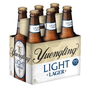 YUENGLING LIGHT LAGER 6PK 12 oz