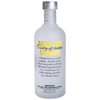 ABSOLUT CITRON VODKA 375ML