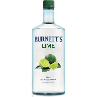 BURNETT'S LIME VODKA 750ML