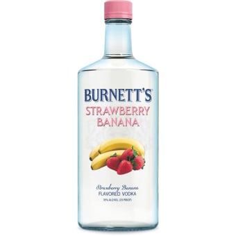BURNETT'S STRAWBERRY BANANA VODKA 750ML