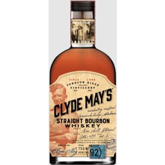 CLYDE MAY'S WHISKEY 750ML