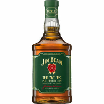 JIM BEAM RYE WHISKEY 750ML