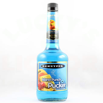DEKUYPER PUCKER ISLAND PUNCH 750ML