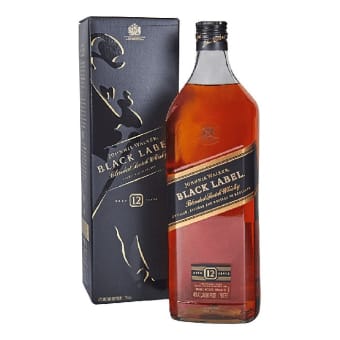 JOHNNIE WALKER BLACK LABEL SCOTCH 1.75L