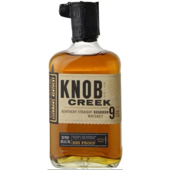 KNOB CREEK BOURBON 100 375ML