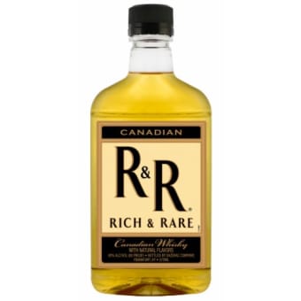 R&R CANADIAN WHISKEY 375ML