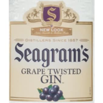 SEAGRAMS GIN GRAPE TWISTED GIN 375ML