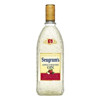 SEAGRAMS GIN APPLE TWISTED GIN 750ML