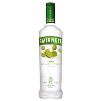 SMIRNOFF LIME VODKA 750ML