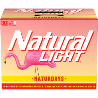 NATURAL LIGHT - NATURDAYS30PK - 12 OZ
