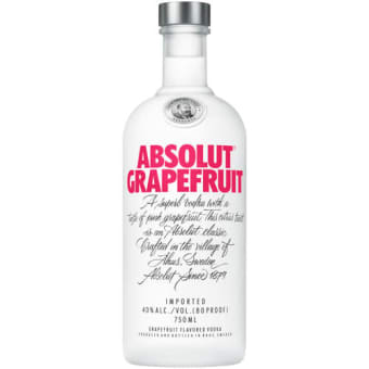 ABSOLUT - GRAPEFRUIT - .750L