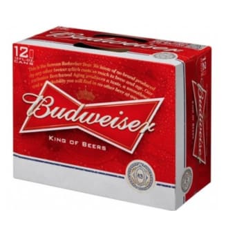 BUDWEISER - 12PK CAN - 12 OZ