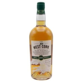 West Cork single batch Irish Whiskey 8 year 750ml