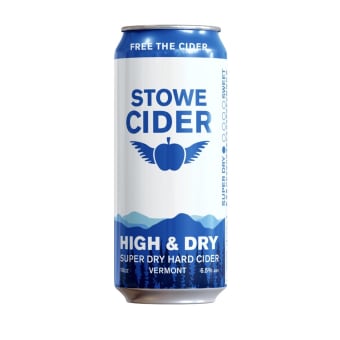 STOWE Cider - HIGH & DRY - 16 OZ