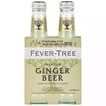 Fever-tree Ginger Beer 4PK 7oz