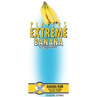 PLAYERS EXTREME BANANA RUM 750ML