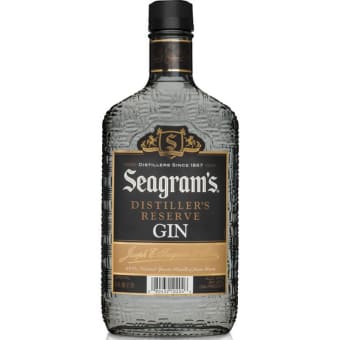 SEAGRAMS DISTILLERS RESERVE GIN 375ML