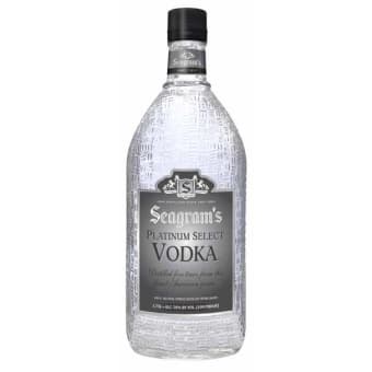 SEAGRAMS PLATINUM VODKA 100 1.75L