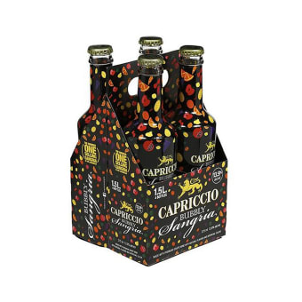 Capriccio Bubbly Red Wine Sangria - 4 Pack / 375mL