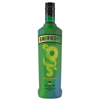 Smirnoff Sours Green Apple Flavored Vodka - 750mL