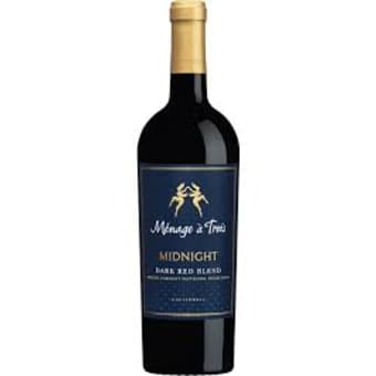 Menage a Trois Midnight Dark Red Blend 750ml