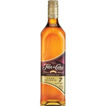 Flor de Caña Grand Reserve 7 Year Old Aged Rum - 750mL