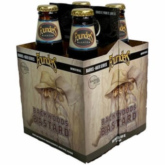 Founders Backwoods Bastard Strong Ale - 4 bottles / 12oz