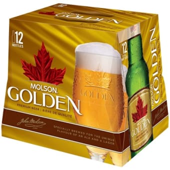 MOLSON GOLD 12PK BOTTLE