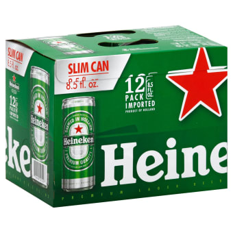HEINEKEN 8.5OZ 12PK CANS
