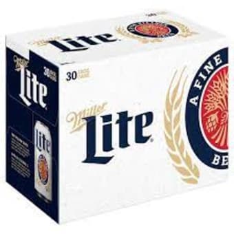MILLER LITE 30 PK