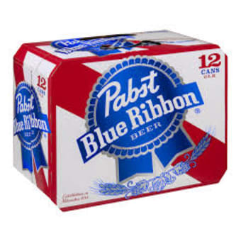 PABST BLUE RIBBON 12PK CANS