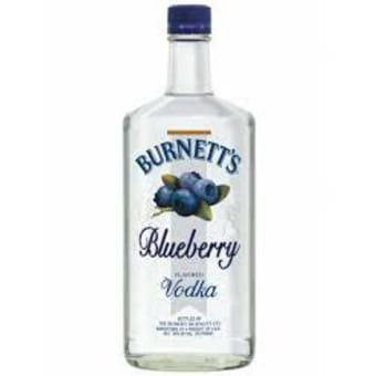 BURNETTS BLUEBERRY 750ml