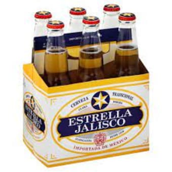 ESTRELLA JALISCO CERVEZA 6 PK