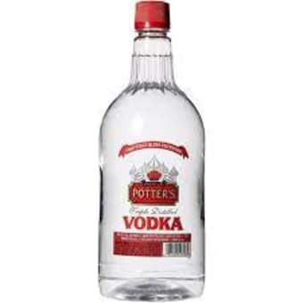 POTTERS 80PF VODKA 1.75L