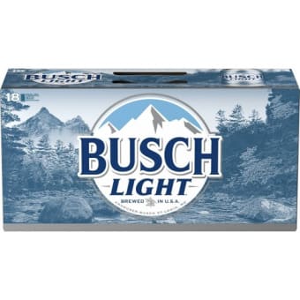 BUSCH LIGHT BEER 18 PK