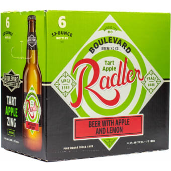 BOULEVARD TART APPLE RADDLER 6 PK