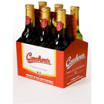 CZECHVAR LAGER 6 PK