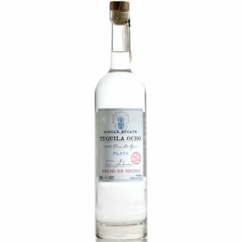 Tequila Ocho Plata - 750mL