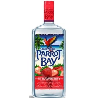 Parrot Bay Strawberry Flavored Rum - 750mL