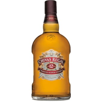 Chivas Regal Blended 12 Year Old Whiskey Scotch - 1.75L