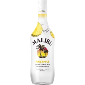 Malibu Pineapple Flavored Rum - 750mL