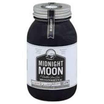 MIDNIGHT MOON BLUEBERRY MOONSHINE 750ML