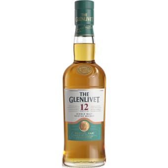 The Glenlivet Single Malt Scotch Whisky 12 Year Old Whiskey Scotch - 375mL