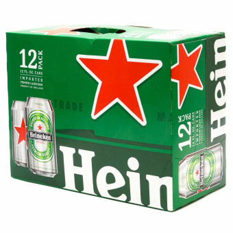 HEINEKEN 12 OZ 12PK CAN