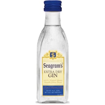 Seagram's 80 Proof Extra Smooth Vodka Bottle (50 ml)