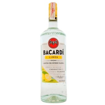 Bacardi Gluten Free Limon Rum Bottle (1 L)
